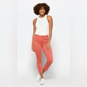 Pistola Drea Slim Straight Scissor Cut Hem Jean - Size 4